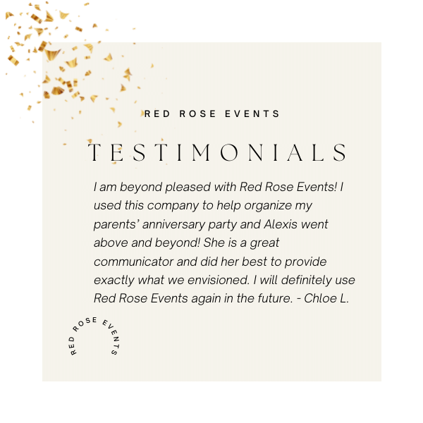 Red Rose Events Testimonials 2